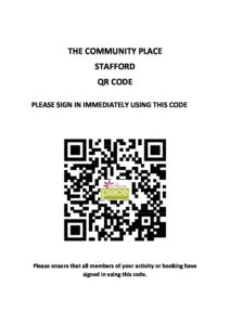THE COMMUNITY PLACE STAFFORD QR CODE - The Community Place